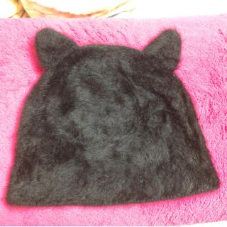 エイチアンドエム(H&M)の猫耳ニット帽(ニット帽/ビーニー)