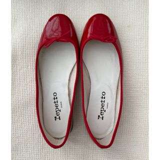 レペット(repetto)の【repetto】バレエシューズ　赤(バレエシューズ)