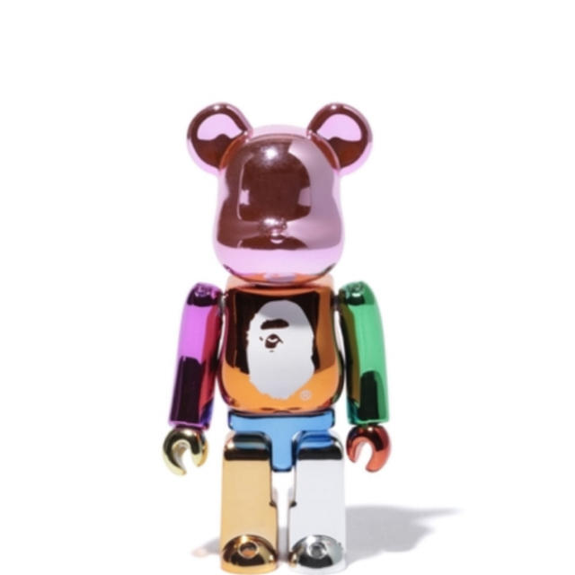 A BATHING APE(アベイシングエイプ)のMULTI COLOR FOIL BE@RBRICK BAPE XXV 100% エンタメ/ホビーのフィギュア(その他)の商品写真