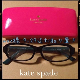 ケイトスペードニューヨーク(kate spade new york)の●woo様お取り置き●めがね(サングラス/メガネ)