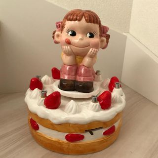 フジヤ(不二家)のペコちゃん　バースデーケーキ(キャラクターグッズ)