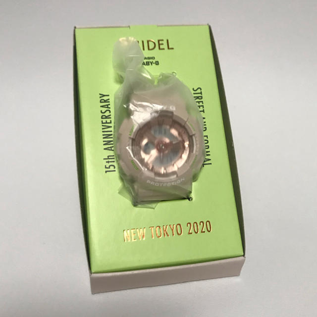 SNIDEL(スナイデル)のsnidel 15周年記念コラボ　baby-g レディースのファッション小物(腕時計)の商品写真