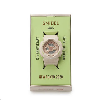 スナイデル(SNIDEL)のsnidel 15周年記念コラボ　baby-g(腕時計)