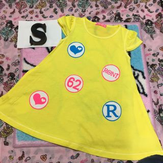 ロニィ(RONI)の新品★サンプルRONI★Tシャツワンピース★S(ワンピース)