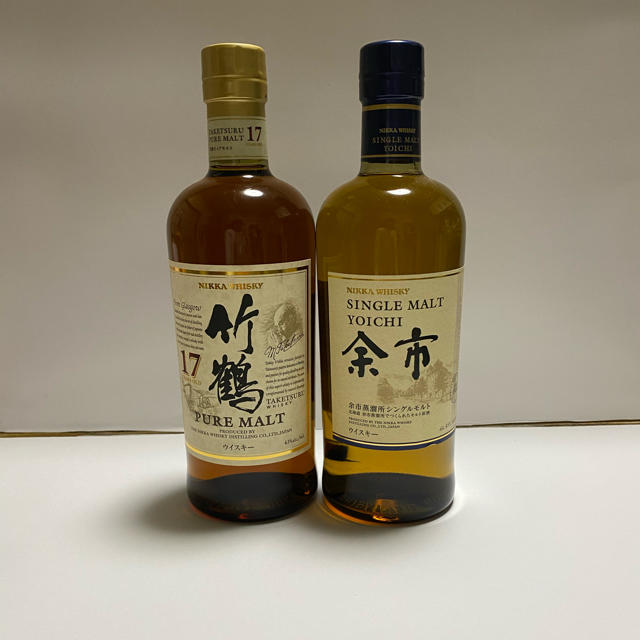 ニッカウイスキー　竹鶴17年700ml  余市700ml