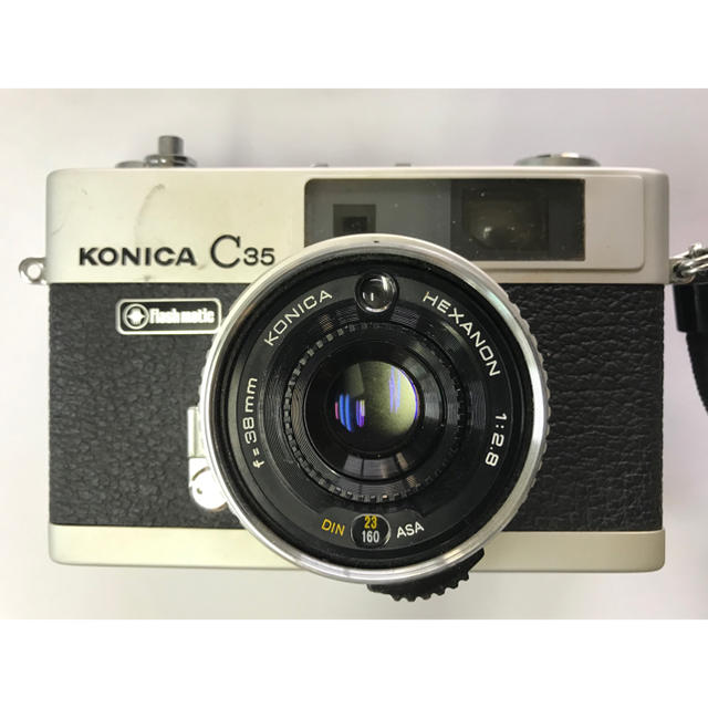 KONICA MINOLTA(コニカミノルタ)のKONICA C35 ジャンク扱い品 スマホ/家電/カメラのカメラ(フィルムカメラ)の商品写真