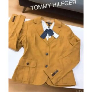 トミーヒルフィガー(TOMMY HILFIGER)のtommy hilfiger マスタード ジャケット(テーラードジャケット)