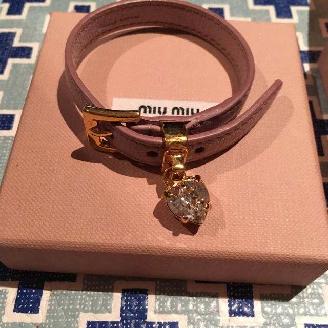 レディースmiumiu♡ブレスレット