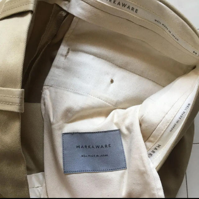 MARKAWEAR(マーカウェア)のMARKAWARE / マーカウェア　PEGTOP TROUSERS メンズのパンツ(スラックス)の商品写真