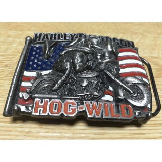 ハーレーダビッドソン(Harley Davidson)のハーレーダビットソン 1993年製 ヴィンテージバックル (ベルト)