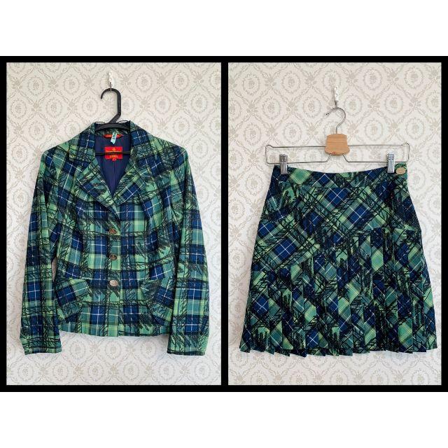 美品 Vivienne Westwood ヴィヴィアン チェック柄 スーツ 美品 Vivienne Westwood ヴィヴィアン チェック柄 スーツ