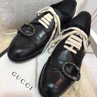 グッチ(Gucci)の☆新品☆GUCCI レザーシューズ ディオニソス 約28.5cm(ドレス/ビジネス)