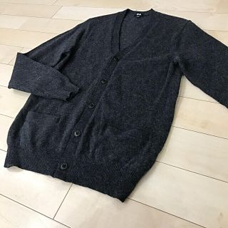 ユニクロ(UNIQLO)のUNIQLO プレミアムラム Vネックカーディガン(カーディガン)