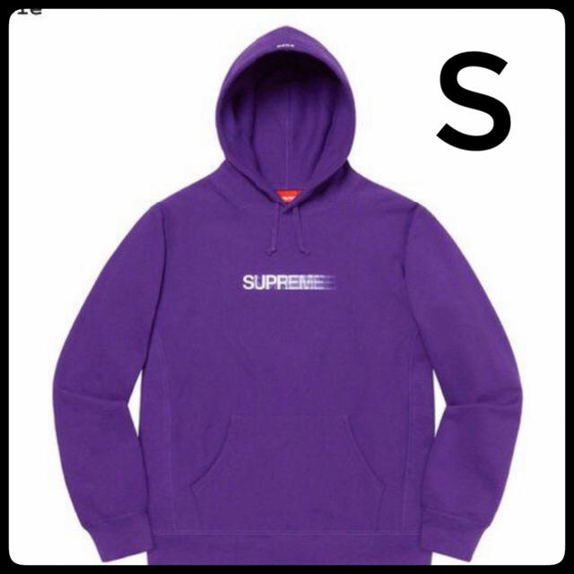 Supreme(シュプリーム)のSサイズ　モーション　ロゴ　フーディ メンズのトップス(パーカー)の商品写真