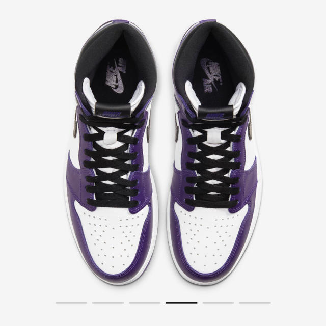 NIKE(ナイキ)のNike air jordan 1 court purple Aj1  27.0 メンズの靴/シューズ(スニーカー)の商品写真