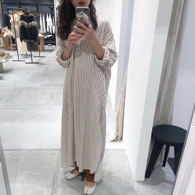 TODAYFUL(トゥデイフル)のTODAYFUL Stripe Shirts Dress レディースのトップス(シャツ/ブラウス(長袖/七分))の商品写真