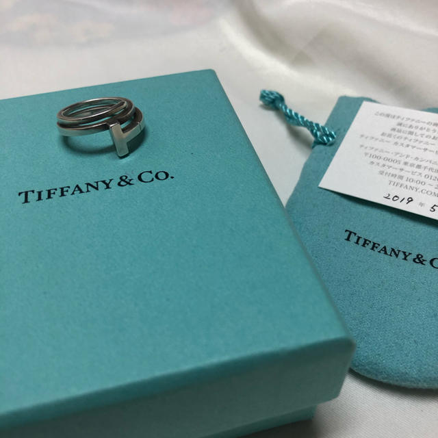 リング(指輪)Tiffany  ティファニー　 スクエアラップ　リング