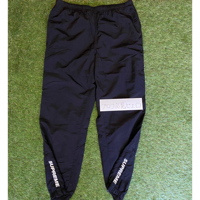 高品質】 supreme 18aw Warm Up Pant ナイロン サイドロゴ パンツ kids