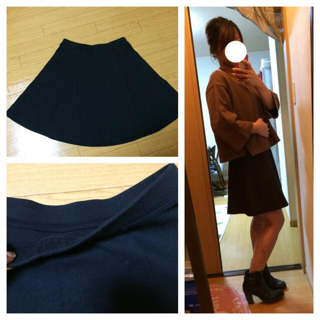 UNIQLO(ユニクロ)のUNIQLO/フレアスカート レディースのスカート(ミニスカート)の商品写真