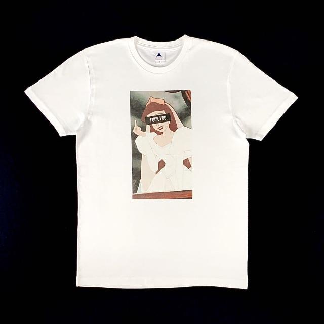 新品 ディズニー プリンセス リトルマーメイド FUCK YOU Tシャツの通販