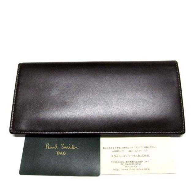 Paul Smith(ポールスミス)の新品ポールスミス Paul Smith 長財布 牛革 ラムスキン メンズのファッション小物(長財布)の商品写真