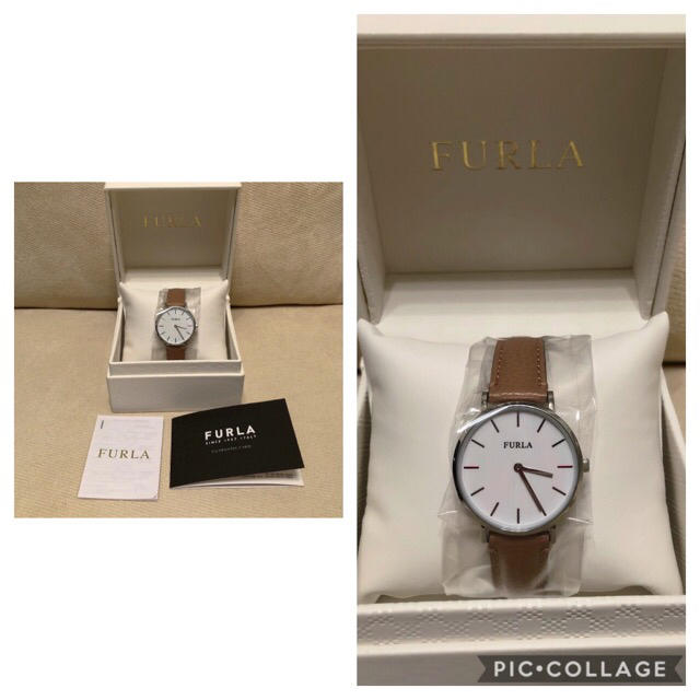 Furla(フルラ)の箱付き新品★【FURLA】定価16,500円 腕時計GIADAダークピンク レディースのファッション小物(腕時計)の商品写真