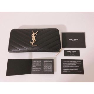 サンローラン(Saint Laurent)のタイムSALE❣️イヴ・サンローラン　長財布　キャビアスキン　(財布)