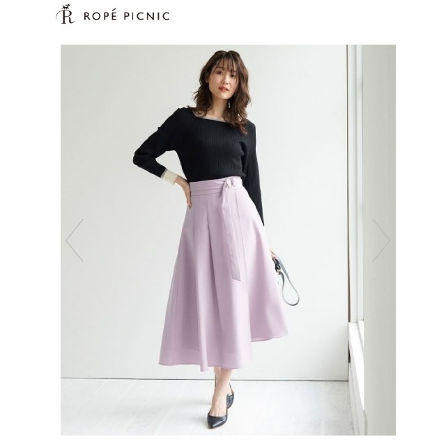 Rope' Picnic - 新品同様 ロペピクニックアシメヘムタックスカート ...