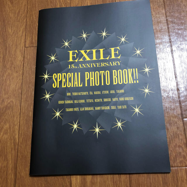 EXILE TRIBE(エグザイル トライブ)のEXILE 15th記念　フォトブック、ポストカード エンタメ/ホビーのタレントグッズ(ミュージシャン)の商品写真