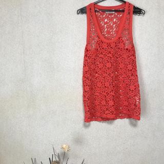 ザラ(ZARA)のワンピース 花柄 タンクトップ　重ね着(タンクトップ)