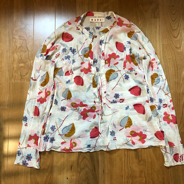 Marni(マルニ)のMARNI花柄ブラウス レディースのトップス(シャツ/ブラウス(長袖/七分))の商品写真