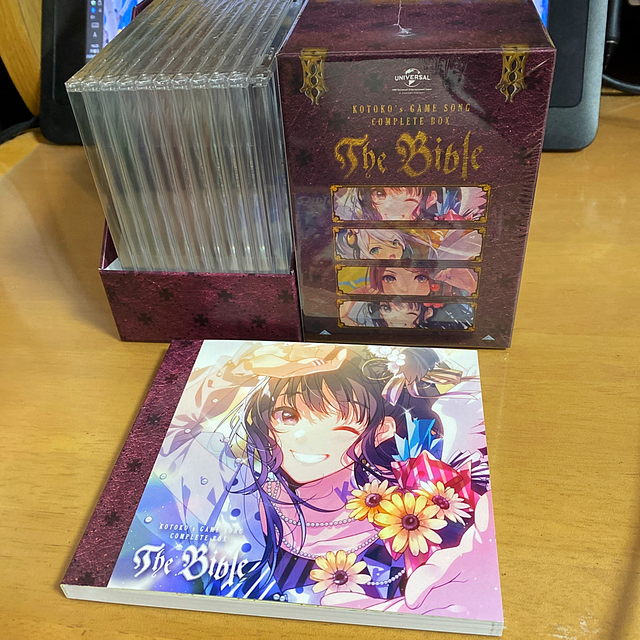 UNIVERSAL ENTERTAINMENT - KOTOKO GAME SONG COMPLETE BOX The Bible
