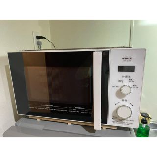 ヒタチ(日立)の日立電子レンジ HMR-BK220-Z5 50Hz専用 激安 良品 中古品 家電(電子レンジ)