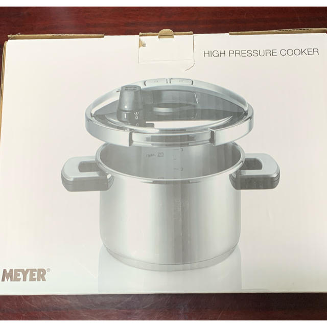 値下げ　マイヤー　Meyer HIGH PRESSURE COOKER 4.0L111cm参考価格