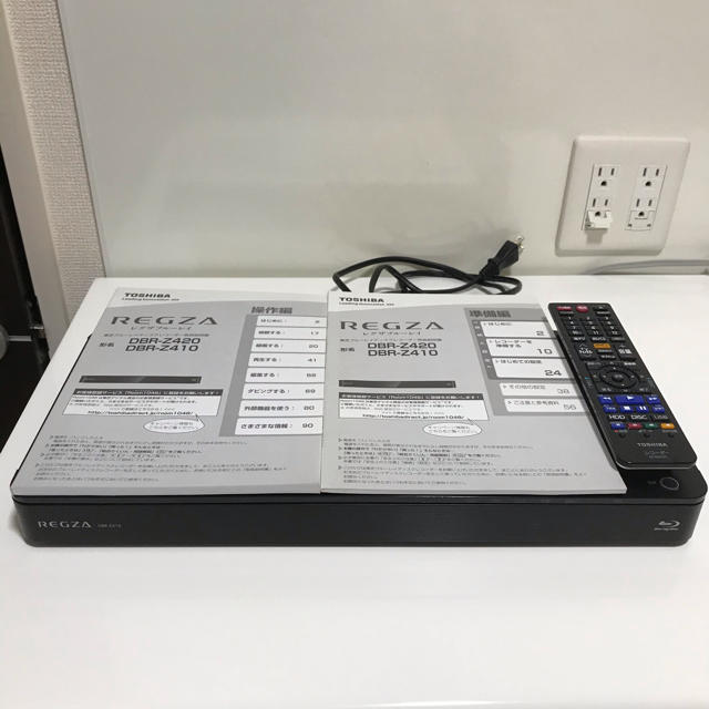 美品　東芝　DBR-Z410 ブルーレイレコーダー　TOSHIBA