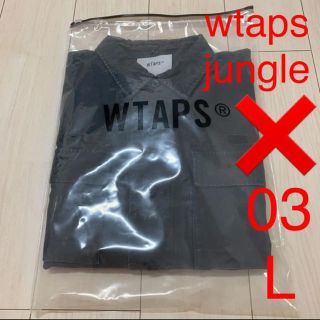 ダブルタップス(W)taps)のBLACK L 20SS WTAPS JUNGLE LS 01 / SHIRT(ミリタリージャケット)