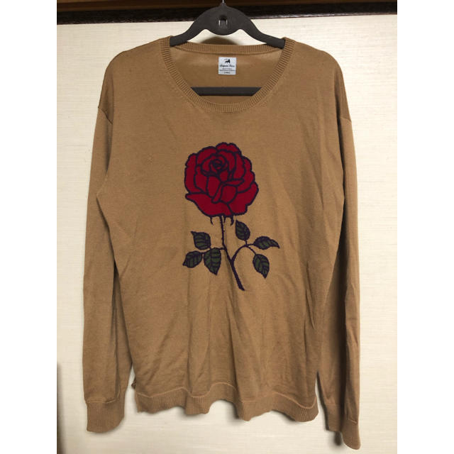 17aw sasquatchfabrix rose knit ローズニット　薔薇