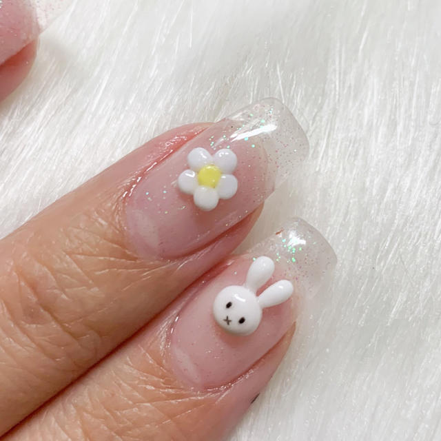 3Dネイルパーツ❤︎ミッフィーset 3Dネイルパーツ❤︎ミッフィーset
