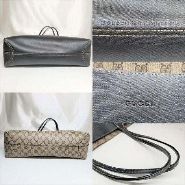 Gucci(グッチ)の美品☆　グッチ　ハンドバッグ　GGスプリーム　リバーシブル メンズのバッグ(トートバッグ)の商品写真