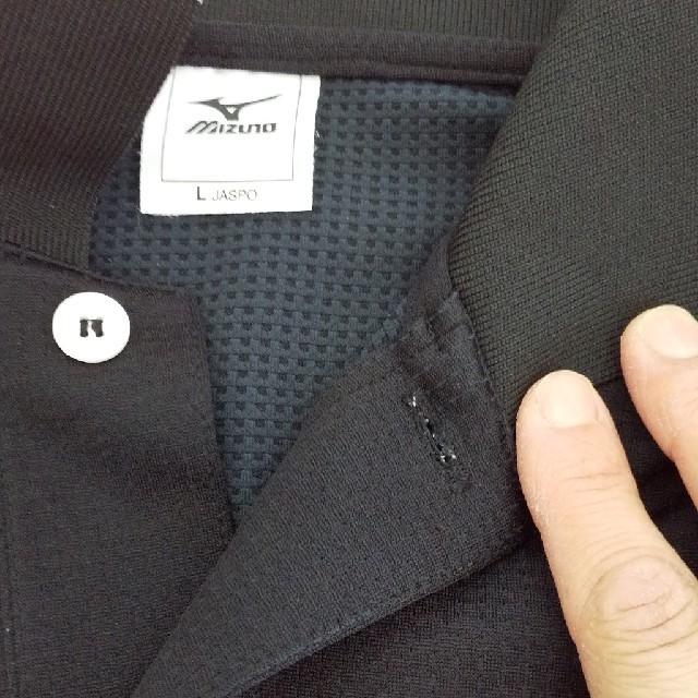 MIZUNO(ミズノ)の【ボルボ様専用】ミズノ ポロシャツメンズLサイズ メンズのトップス(シャツ)の商品写真