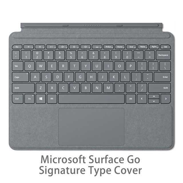 マイクロソフト純正 Surface Go タイプカバー【プラチナ】 1