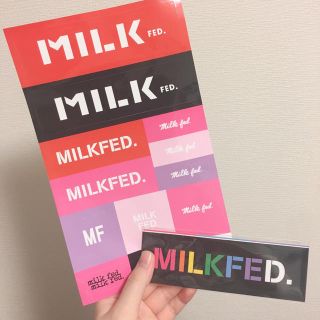 ミルクフェド(MILKFED.)のミルクフェド ステッカー(シール)