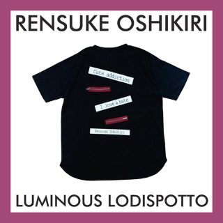 ロディスポット(LODISPOTTO)の押切蓮介　ルミナスロディスポット  Tシャツ　ブラック(Tシャツ(半袖/袖なし))