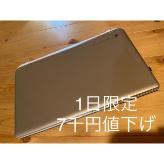 トウシバ(東芝)のノートパソコン  bynabook windows 10アップグレード版(ノートPC)