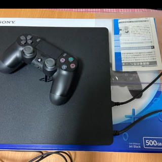 プレイステーション4(PlayStation4)のPlayStation4ジェット・ブラック500GB CUHー2100A(家庭用ゲーム機本体)