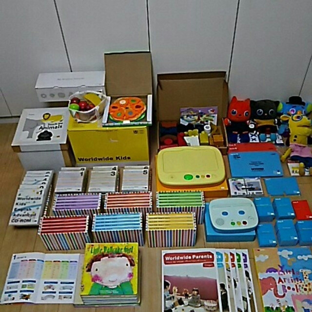 美品！Worldwidekids 2018年購入 英語教材