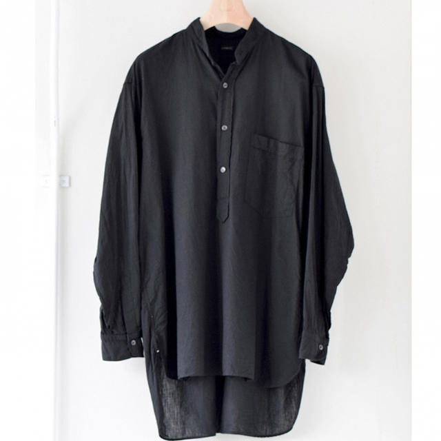 COMOLI - COMOLI 20SSベタシャンプルオーバーシャツ ブラックサイズ2 ...
