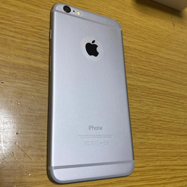 スマートフォン本体apple iPhone 6 plus 128GB simフリー スペースグレー