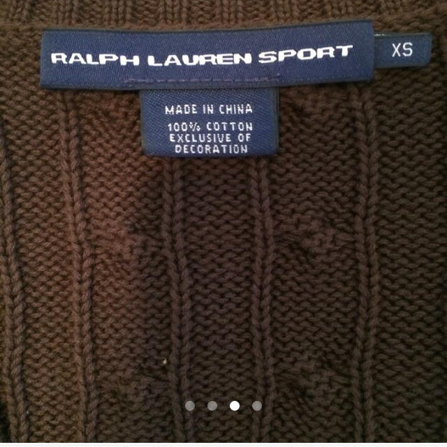 Ralph Lauren(ラルフローレン)のRalph Laurenコットンニット レディースのトップス(ニット/セーター)の商品写真