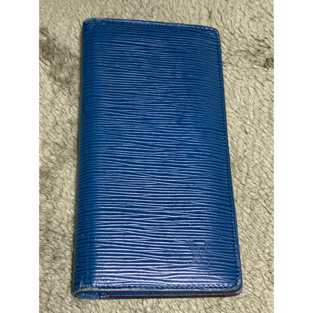 ルイヴィトンエピ長財布 青 ルイヴィトンエピ長財布 青